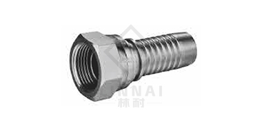 英管內螺紋60°外錐面雙六角