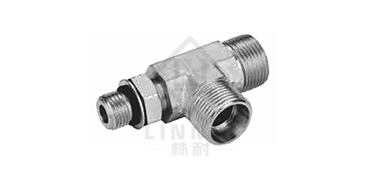 美制螺紋可調(diào)向O形圈密封柱端主支三通