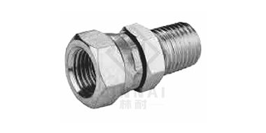 布錐管外螺紋/美制NPSM內(nèi)螺紋
60°外錐